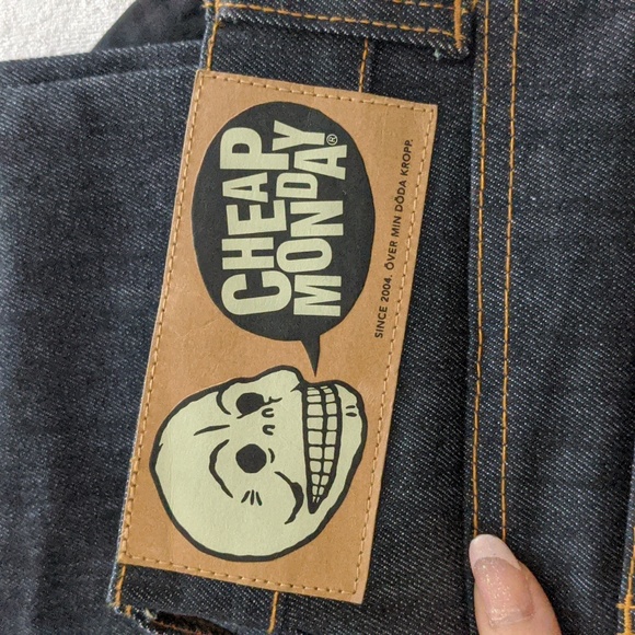 Cheap Monday raw denim size 27 - Picture 2 of 5